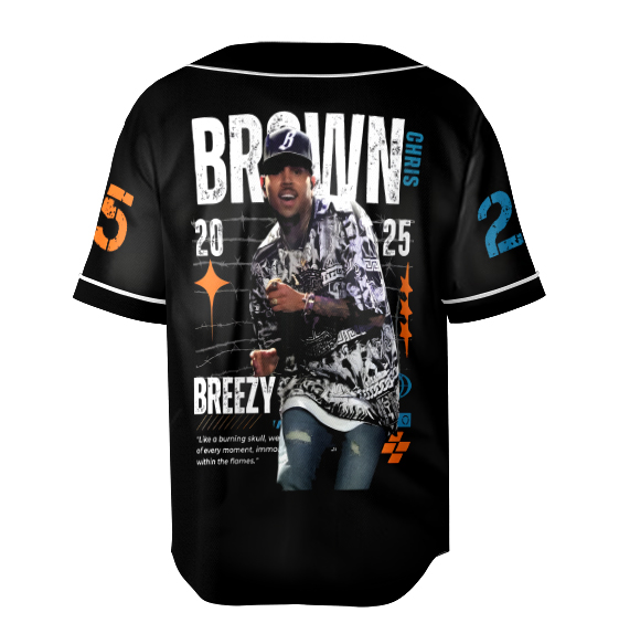 Chris Brown Concert 2025 Jersey - Image 4