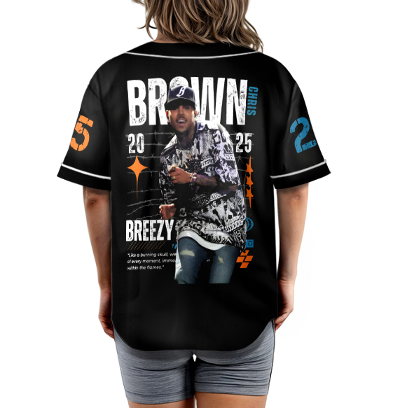 Chris Brown Concert 2025 Jersey - Image 3