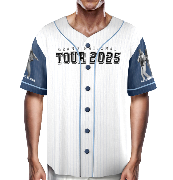 Vintage Kendrick Lamar and Sza Tour 2025 Jersey - Image 4