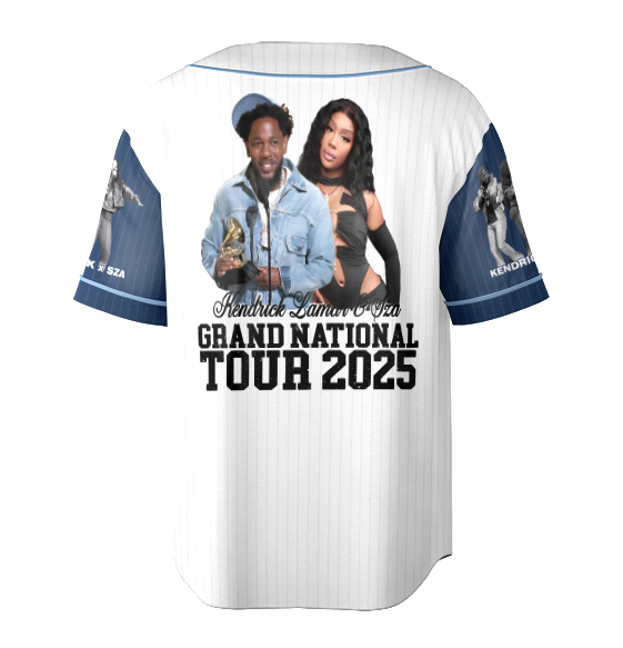 Vintage Kendrick Lamar and Sza Tour 2025 Jersey - Image 6
