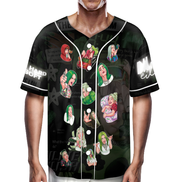 Billie E. Bootleg Jersey, Vintage Y2K Pop Star Graphic Tee - Image 4