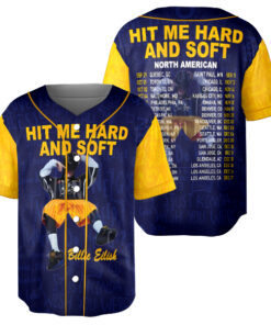 Alternative view of Billie Eilish Hit Me Hard And Soft Jersey, Billie Eilish The Tour Jersey