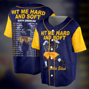 Billie Eilish Hit Me Hard And Soft Jersey, Billie Eilish The Tour Jersey