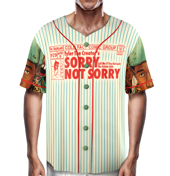 Tyler The Creator Graphic Jersey, Call Me If You Get Lost Jersey, Hip Hop Graphic T Shirt - Image 2