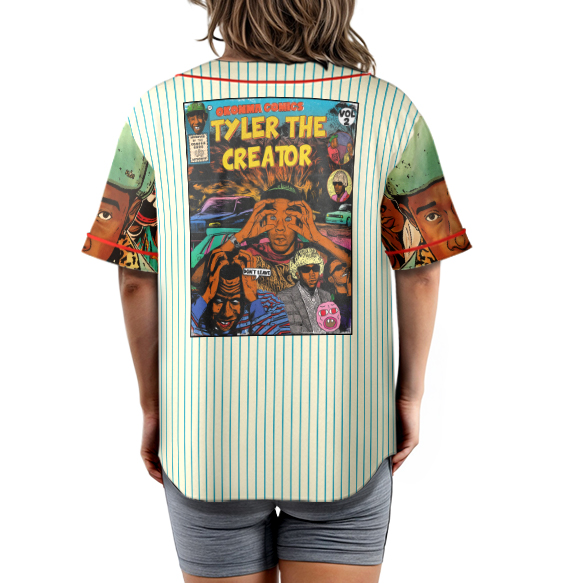 Tyler The Creator Graphic Jersey, Call Me If You Get Lost Jersey, Hip Hop Graphic T Shirt - Image 4