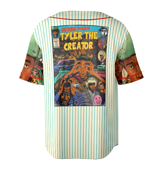 Tyler The Creator Graphic Jersey, Call Me If You Get Lost Jersey, Hip Hop Graphic T Shirt - Image 5