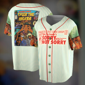 Tyler The Creator Graphic Jersey, Call Me If You Get Lost Jersey, Hip Hop Graphic T Shirt