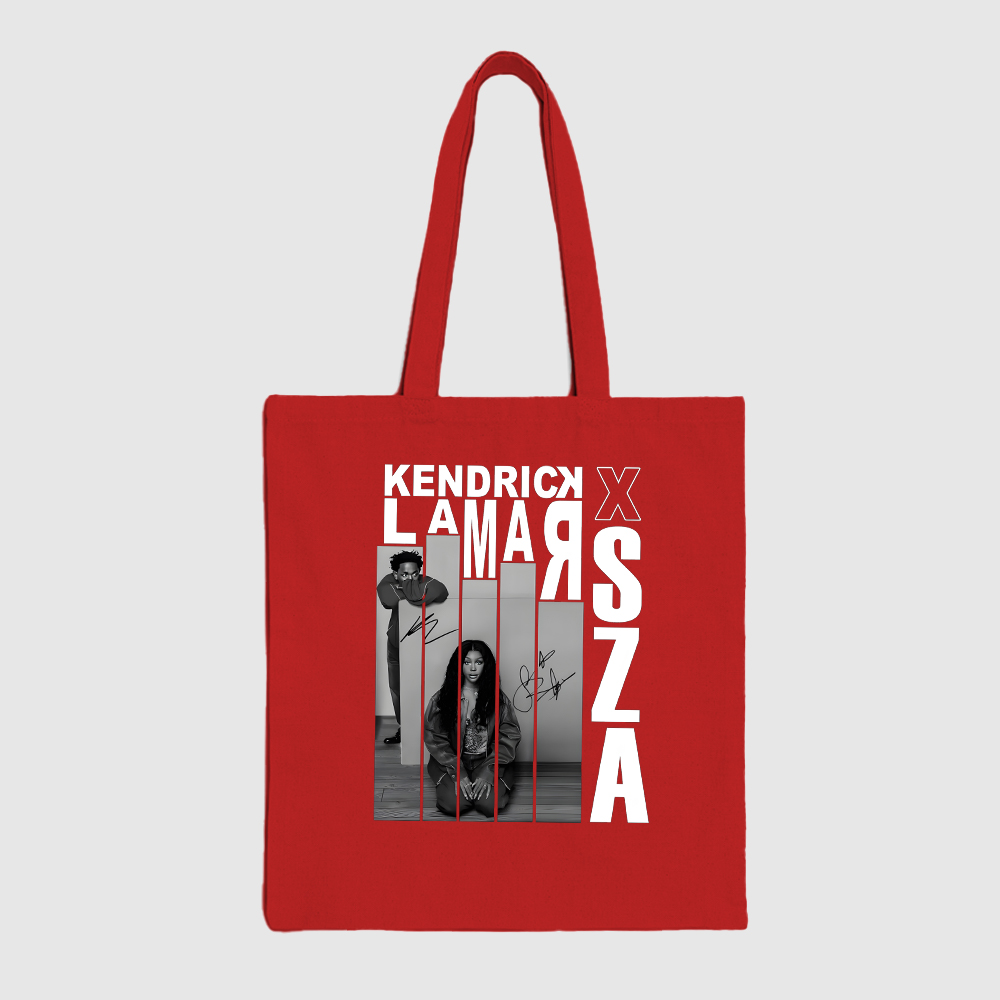 Kendrick Lamar With SZA 2 Side Tote Bag, Grand National Tour 2025 Tote Bag - Image 2