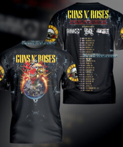 Vintage 2000s Guns N Roses T-Shirt 3D