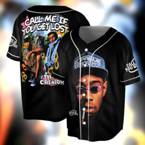 Tyler The Creator Graphic Jersey, Call Me If You Get Lost Jersey