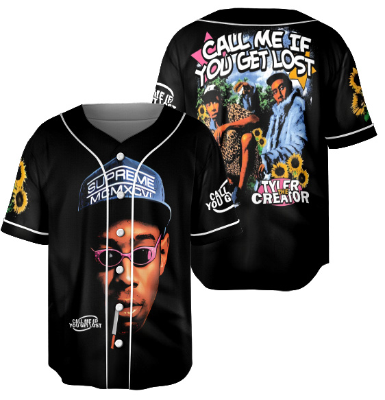 Tyler The Creator Graphic Jersey, Call Me If You Get Lost Jersey - Image 5