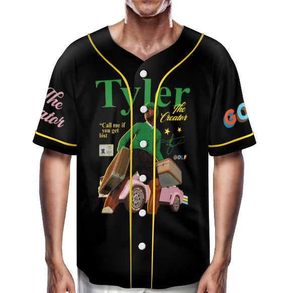 Vintage Tyler The Creator Graphic Jersey, Call Me If You Get Lost Jersey - Image 2