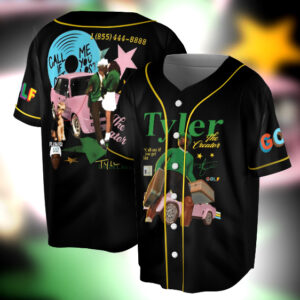 Vintage Tyler The Creator Graphic Jersey, Call Me If You Get Lost Jersey