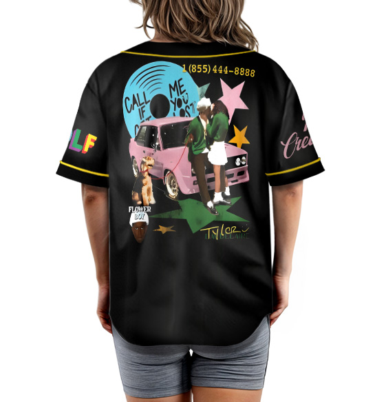 Vintage Tyler The Creator Graphic Jersey, Call Me If You Get Lost Jersey - Image 4