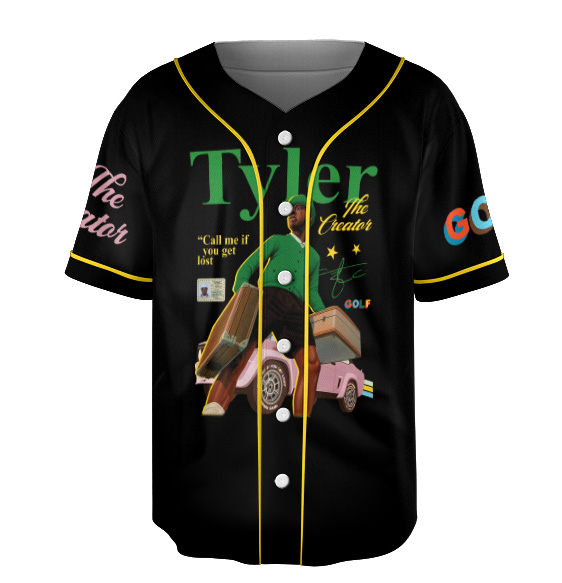 Vintage Tyler The Creator Graphic Jersey, Call Me If You Get Lost Jersey - Image 5