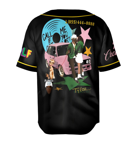 Vintage Tyler The Creator Graphic Jersey, Call Me If You Get Lost Jersey - Image 6