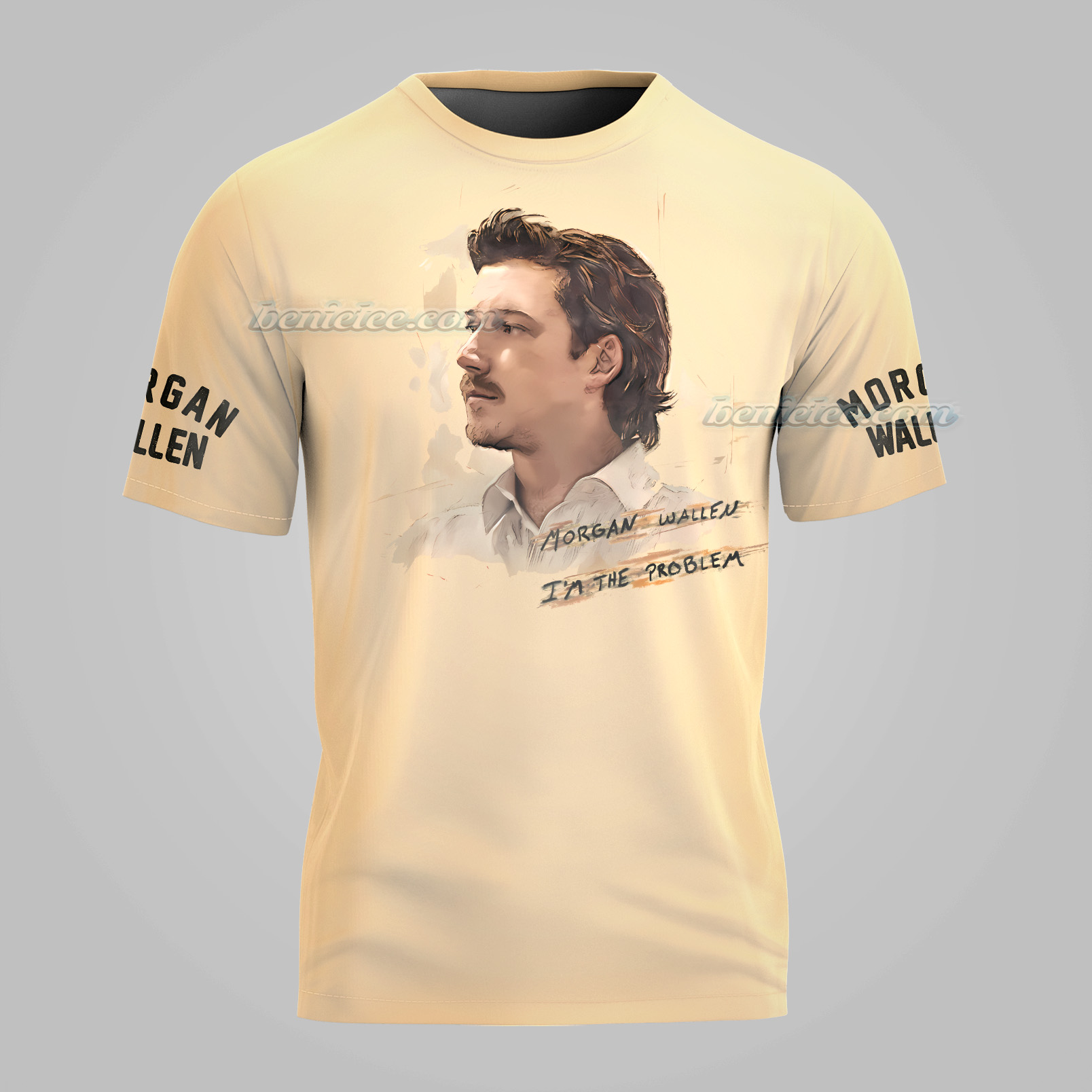 Country Music Morgan Shirt 3D, Retro Music Tour Shirt, If I'm The Problem Shirt, 2025 Music Tour Tee - Image 5