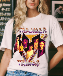 Stranger Things T-Shirt, TV Series Shirt, The Upside Down Sweatshirt, Stranger Characters All Team Shirt