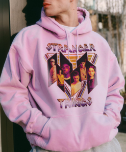 Alternative view of Stranger Things T-Shirt, TV Series Shirt, The Upside Down Sweatshirt, Stranger Characters All Team Shirt