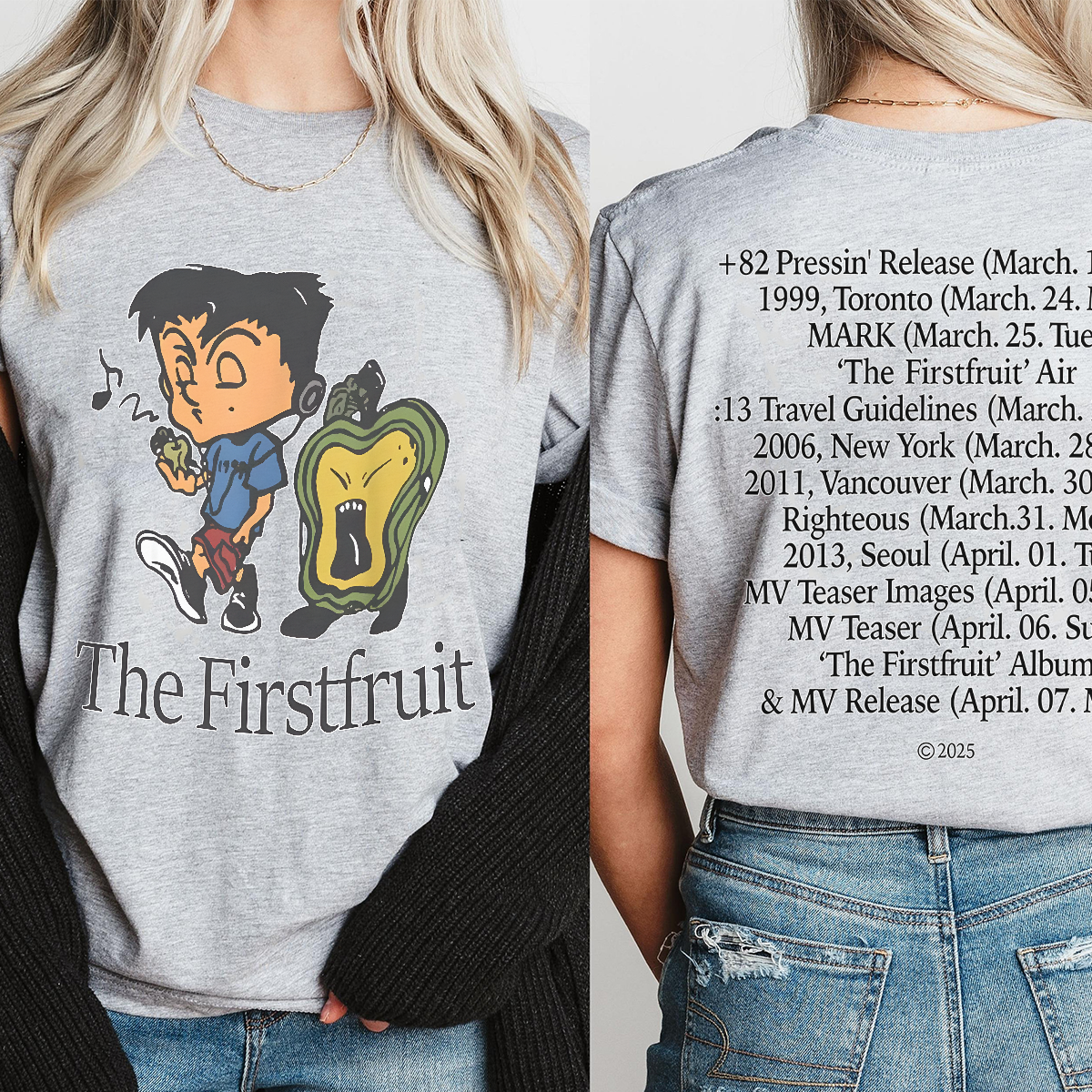 Mark The FirstFruit Shirt, NCT 127 Mark The FirstFruit Shirt, NCT127 4th Tour Neo City Tshirt, Neo City The Momentum Hoodie, The Firstfruit - Image 2