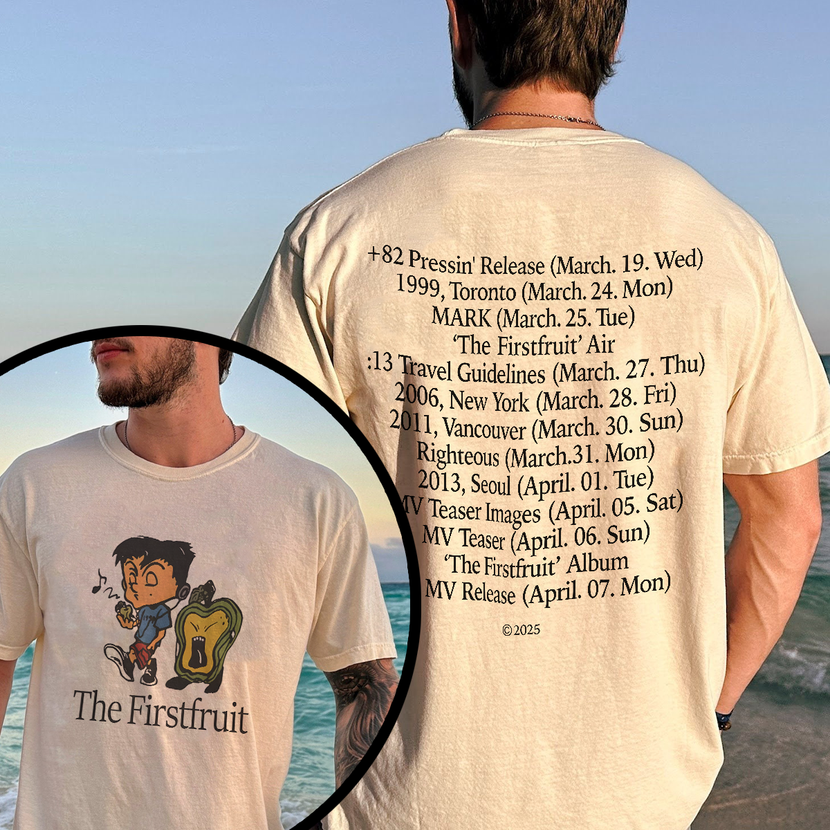 Mark The FirstFruit Shirt, NCT 127 Mark The FirstFruit Shirt, NCT127 4th Tour Neo City Tshirt, Neo City The Momentum Hoodie, The Firstfruit - Image 6