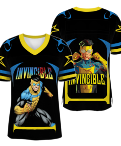 Invincible Who's Beast Cartoon Movie Football Jersey, Invincible Heros Football Jersey