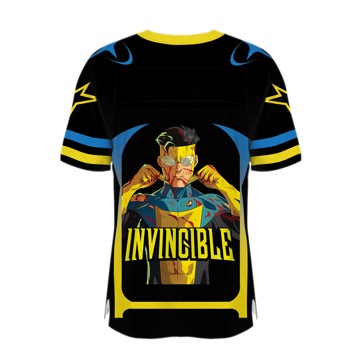 Invincible Who's Beast Cartoon Movie Football Jersey, Invincible Heros Football Jersey - Image 5