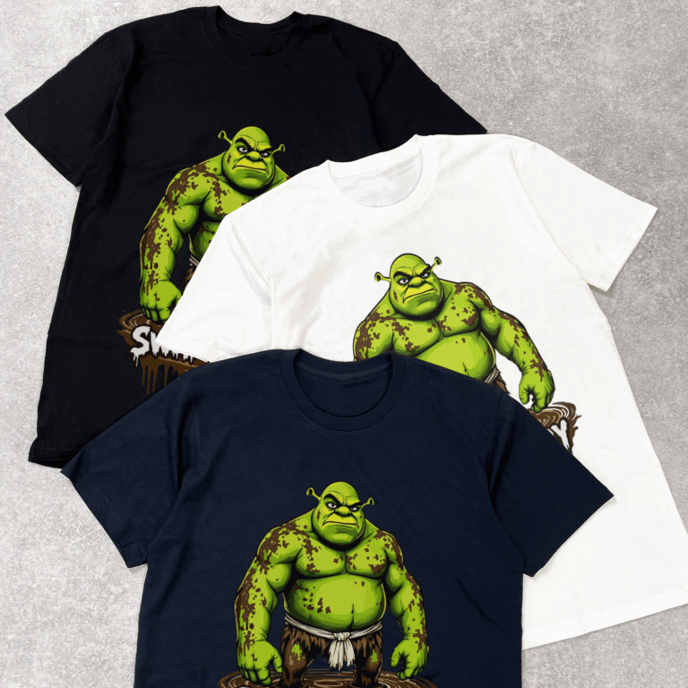 Shrek Shirt Swamp Daddy Muddy Version - Funny Shrek Meme Shirt