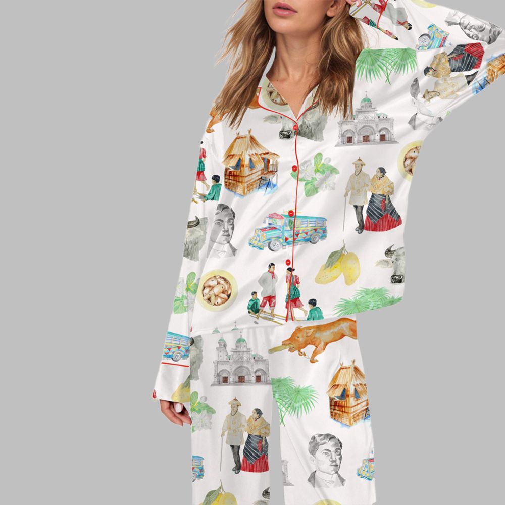 Philippines Filipino Pajama Set - Image 2