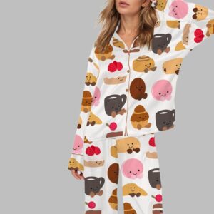 Plushies Bakery Pajama Set For Women