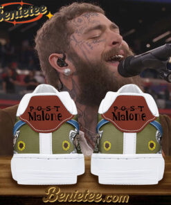Alternative view of Post Malone Air Low-Top Sneakers Shoes For Men And Women