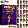 Prince Advent Calendar 2025, Christmas Countdown Advent Calendar Gift Box with 24 Acrylic Ornaments