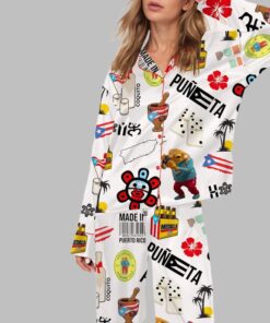 Alternative view of Puerto Rico Pajama Set For Women