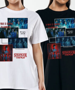 Stranger Thing Chibi Characters Shirt, Eleven Dustin Mike Will Billy Eddie, Hawkins Sweater, Stranger Things Sweatshirt, Stranger Things Upside Down, Running Up Crewneck, Friends Sweater