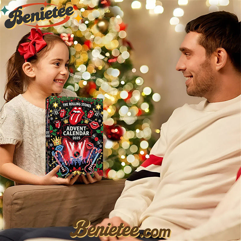 the Rolling Stones Premium Advent Calendar 2025 CHRISTMAS GIFT, CHRISTMAS IDEA, Christmas Countdown Advent Calendar Gift Box with 24 Acrylic Ornaments - Image 4