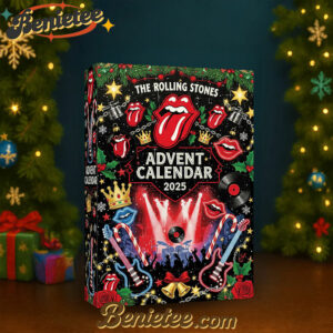 the Rolling Stones Premium Advent Calendar 2025 CHRISTMAS GIFT, CHRISTMAS IDEA, Christmas Countdown Advent Calendar Gift Box with 24 Acrylic Ornaments