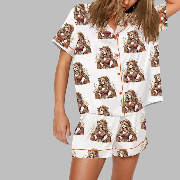 Alternative view of Retro Country Singer Pajama Set