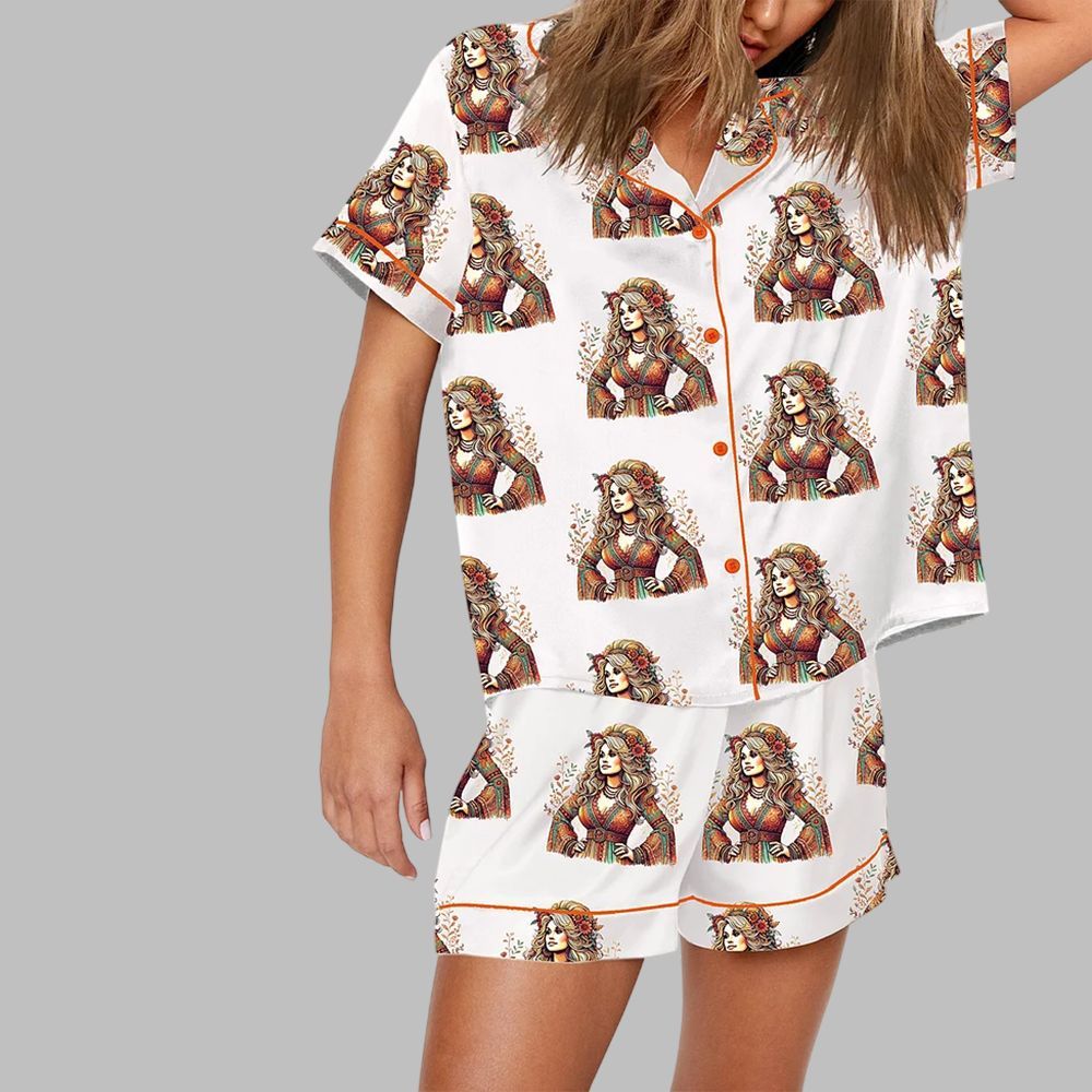 Retro Country Singer Pajama Set - Image 2