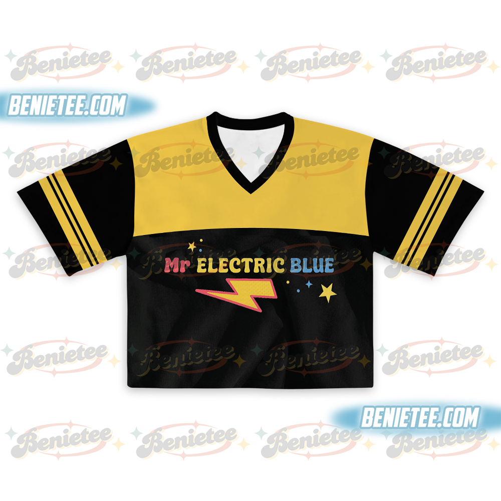 Retro Mr. Electric Blue 2025 World Tour Concert Graphic - Image 2