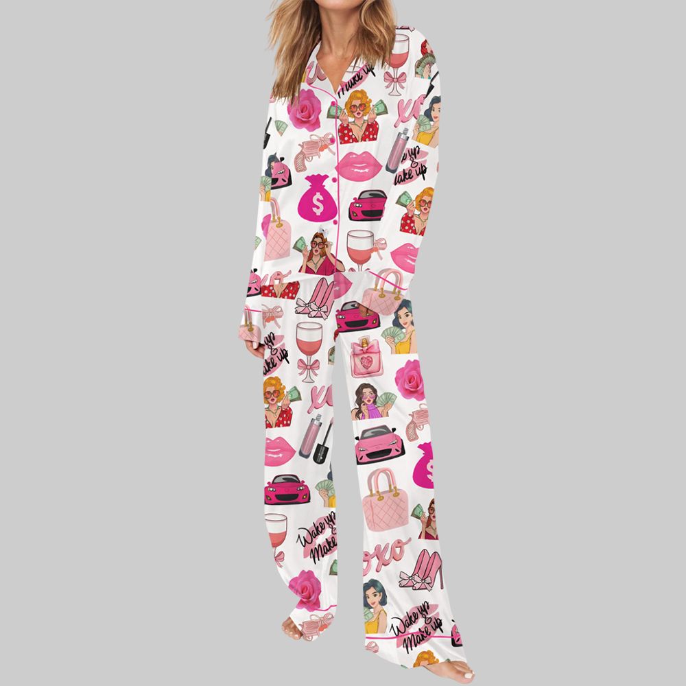 Rich Girl Pajama Set For Women - Image 3