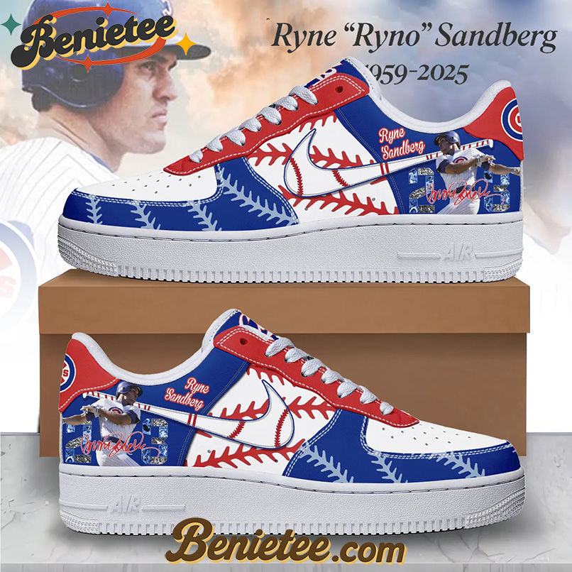 Ryne Sandberg x Chicago Cubs Air Low-Top Sneakers Shoes For Men And Women