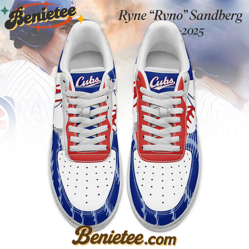 Ryne Sandberg x Chicago Cubs Air Low-Top Sneakers Shoes For Men And Women - Image 2