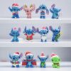 Stitch 3D Advent Calendar Box Lilo Stitch Blind Box, Christmas Countdown 3D Advent Calendar Gift Box With 24pcs