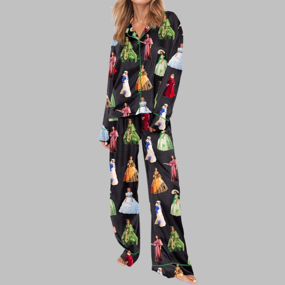 Scarlett Vintage Pajama Set For Women - Image 2