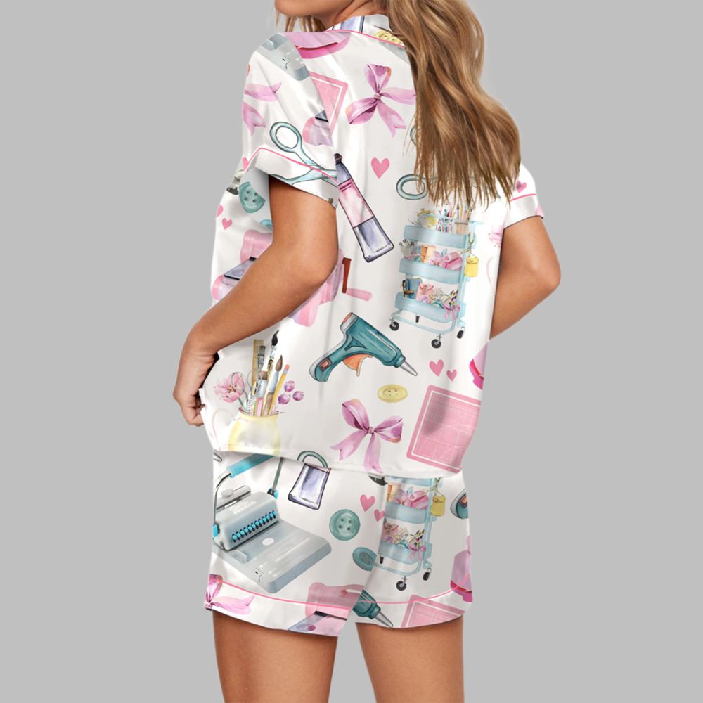 Scrapbook Girl Pajama Set For Women - Image 2