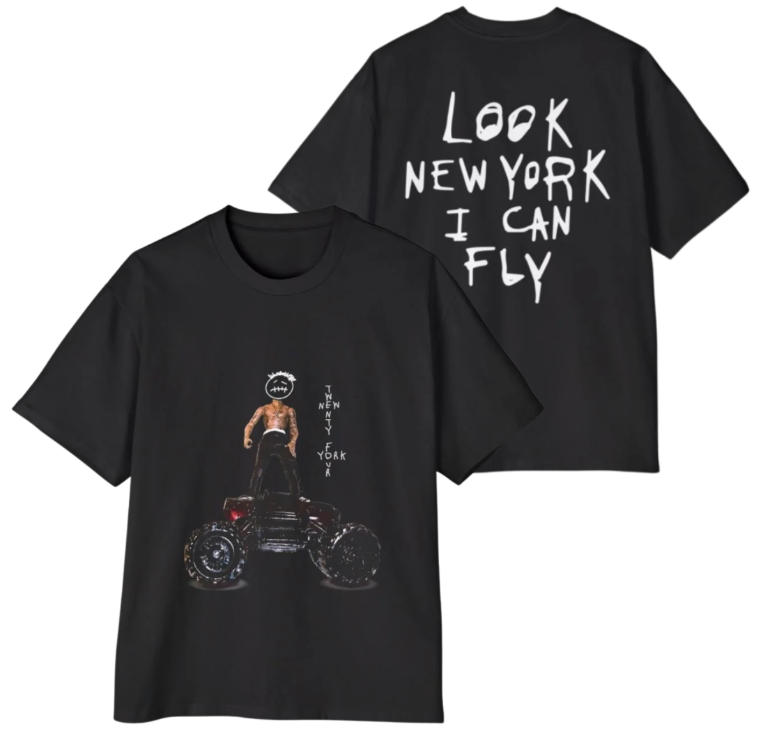 Vintage Travis Scott Shirt, High Quality Tee, Retro Rap Graphic Tee