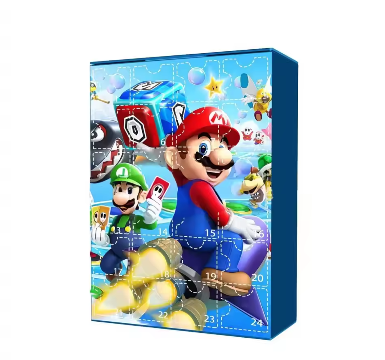 Game Marios Bros Anime Cartoon 24 Day Christmas Advent Calendar
