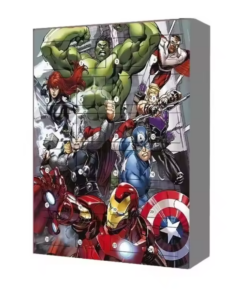 2025 New Marvel 24pcs Advent Calendar Spider-Man Iron Man Model Pvc Kids Gifts