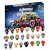 Marvel The Avengers Spider-Man Captain America Hulk Figure Blind Box Creative Christmas Countdown Calendar Surprise Gift Box