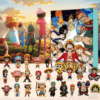 2025 One Piece Christmas Countdown Calendar Fun 24 Days Blind Box
